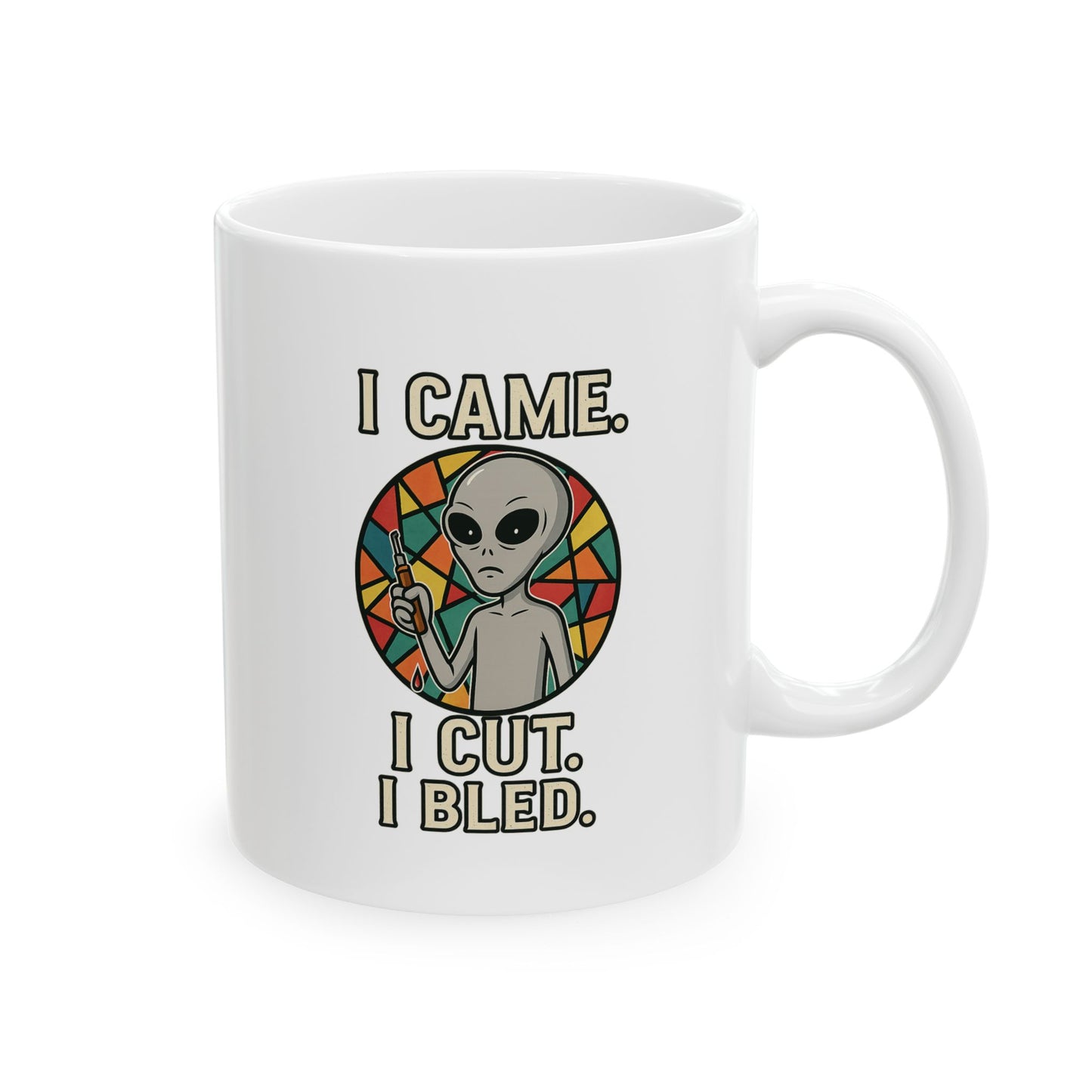 Colorful Patterned Ceramic Mug | Perfect Gift for Coffee Lovers, Tea Lovers, Birthdays, Home, Office, Unique Design