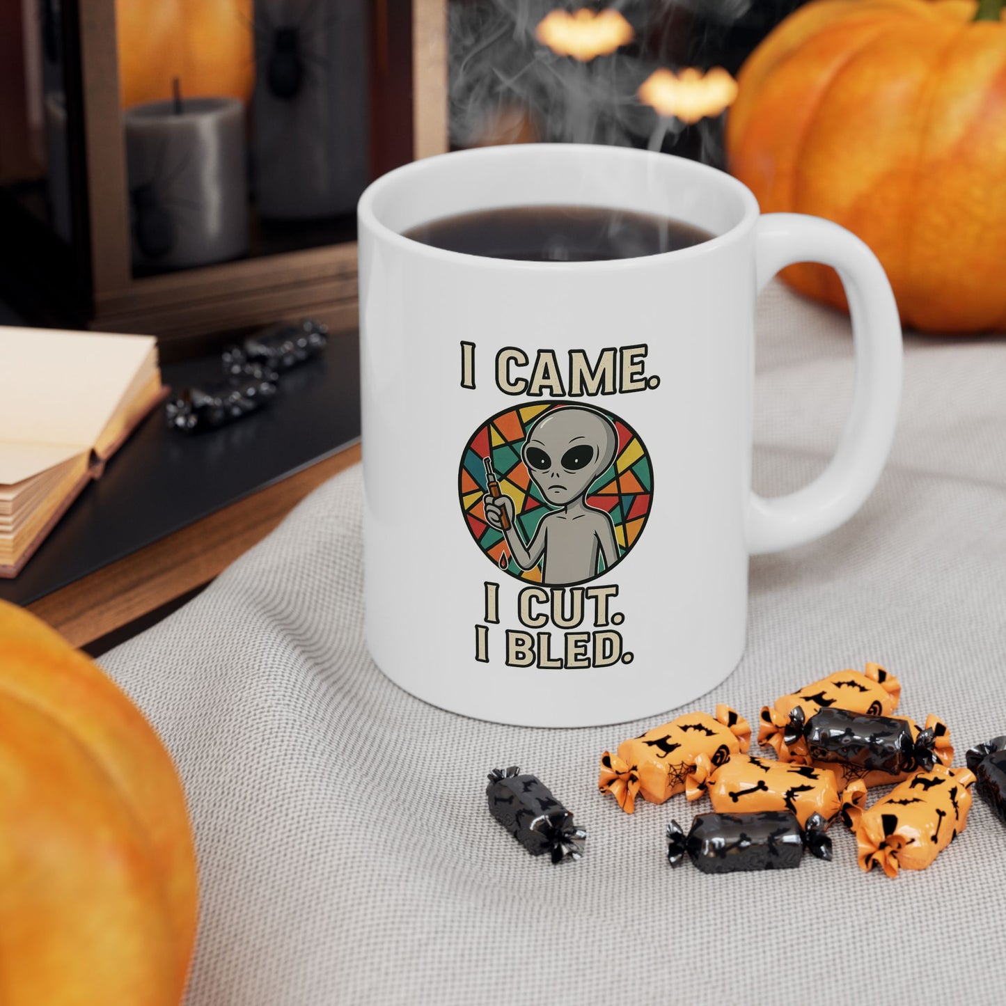 Colorful Patterned Ceramic Mug | Perfect Gift for Coffee Lovers, Tea Lovers, Birthdays, Home, Office, Unique Design