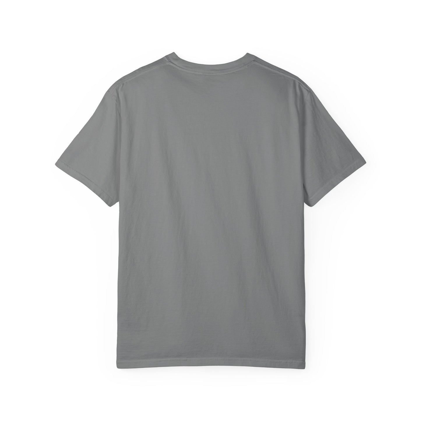 Breaking Glass Unisex Garment-Dyed T-Shirt, Funny Graphic Tee, Casual Wear, Gift for Friends, Quirky Statement Shirt
