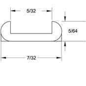 5/64 in. U-Round Lead Came