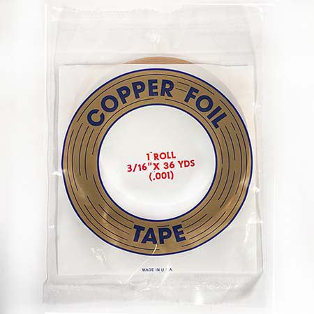 Edco Copper Foil (3/16 in) 1.0 mil