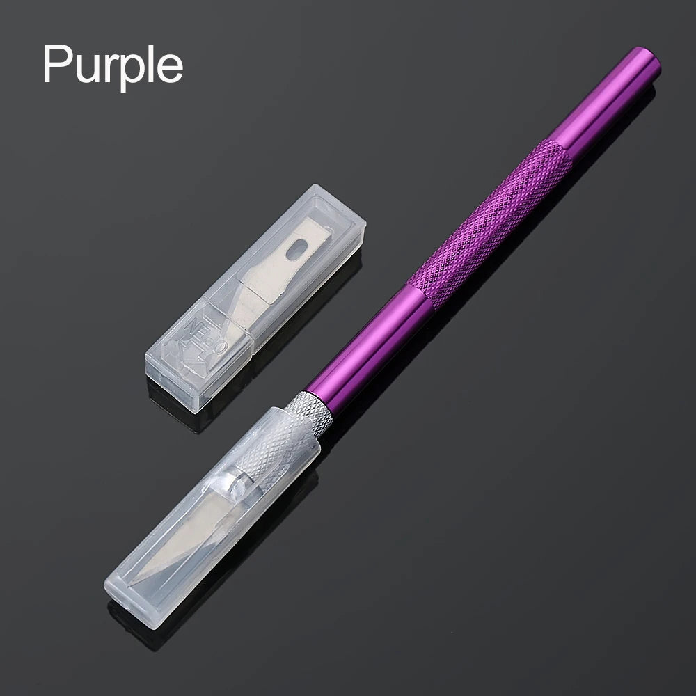 Metal Carving Knife Diamond Painting Paper Cutter Knife DIY Diamonds Painting Accessories Cake Carving DIY Crafts Pastry Tools