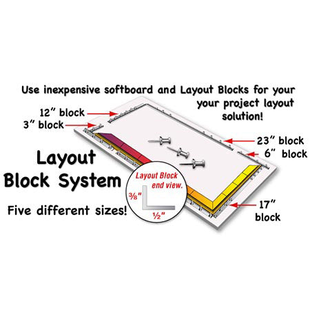 Morton Layout Blocks (10 each 6 in.)