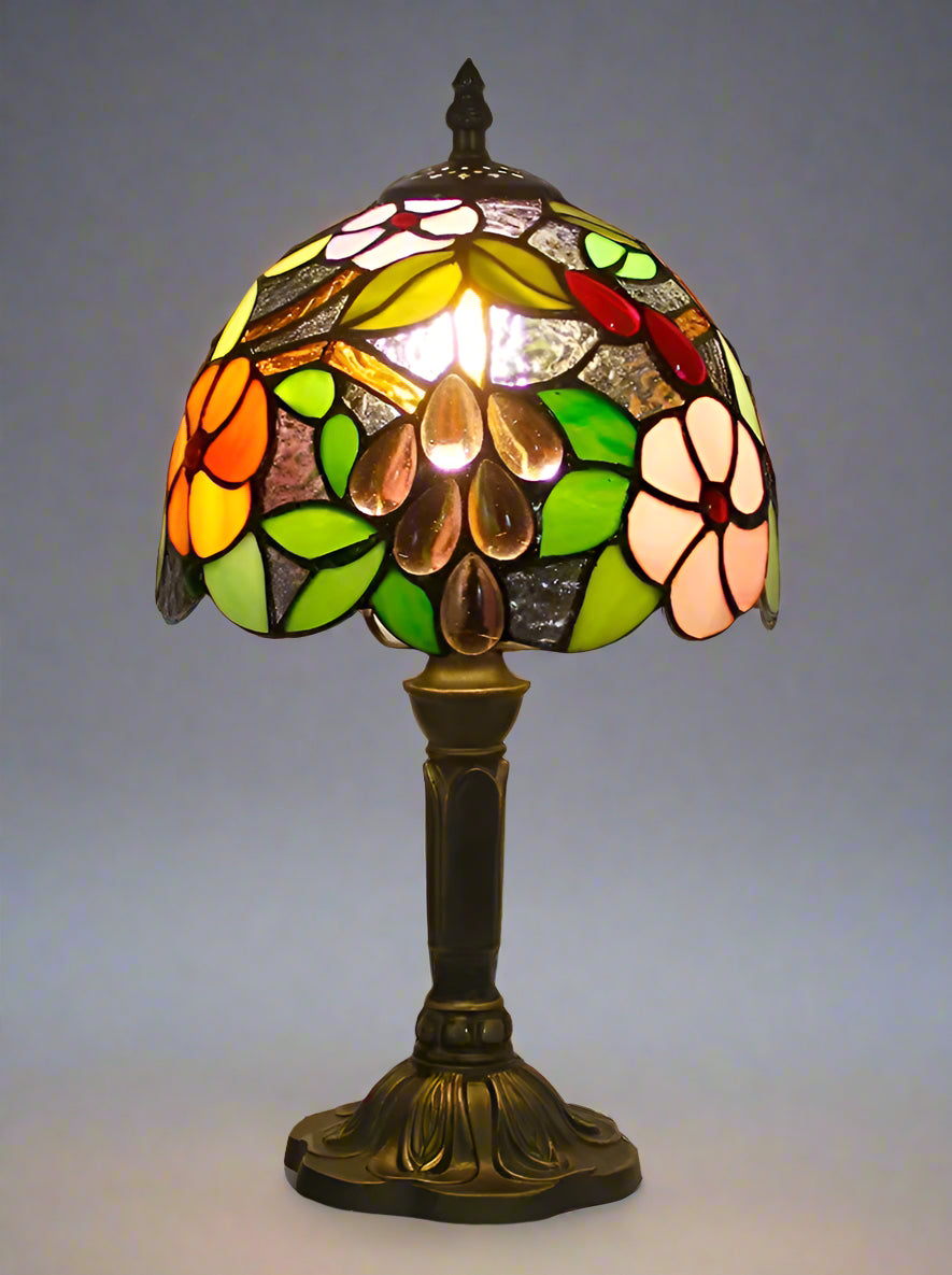 Luxury Room Decoration Tiffany Table Lamp Home Decor Desk Lamp Stained Glass Lampshade Bedside Night Light