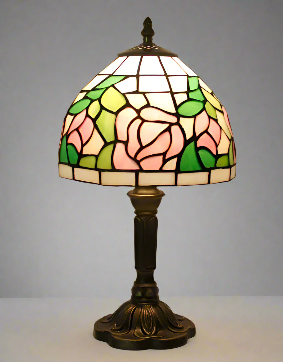 Luxury Room Decoration Tiffany Table Lamp Home Decor Desk Lamp Stained Glass Lampshade Bedside Night Light
