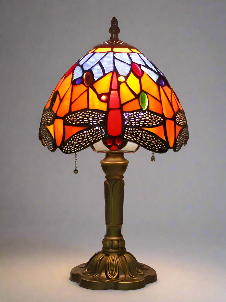 Luxury Room Decoration Tiffany Table Lamp Home Decor Desk Lamp Stained Glass Lampshade Bedside Night Light