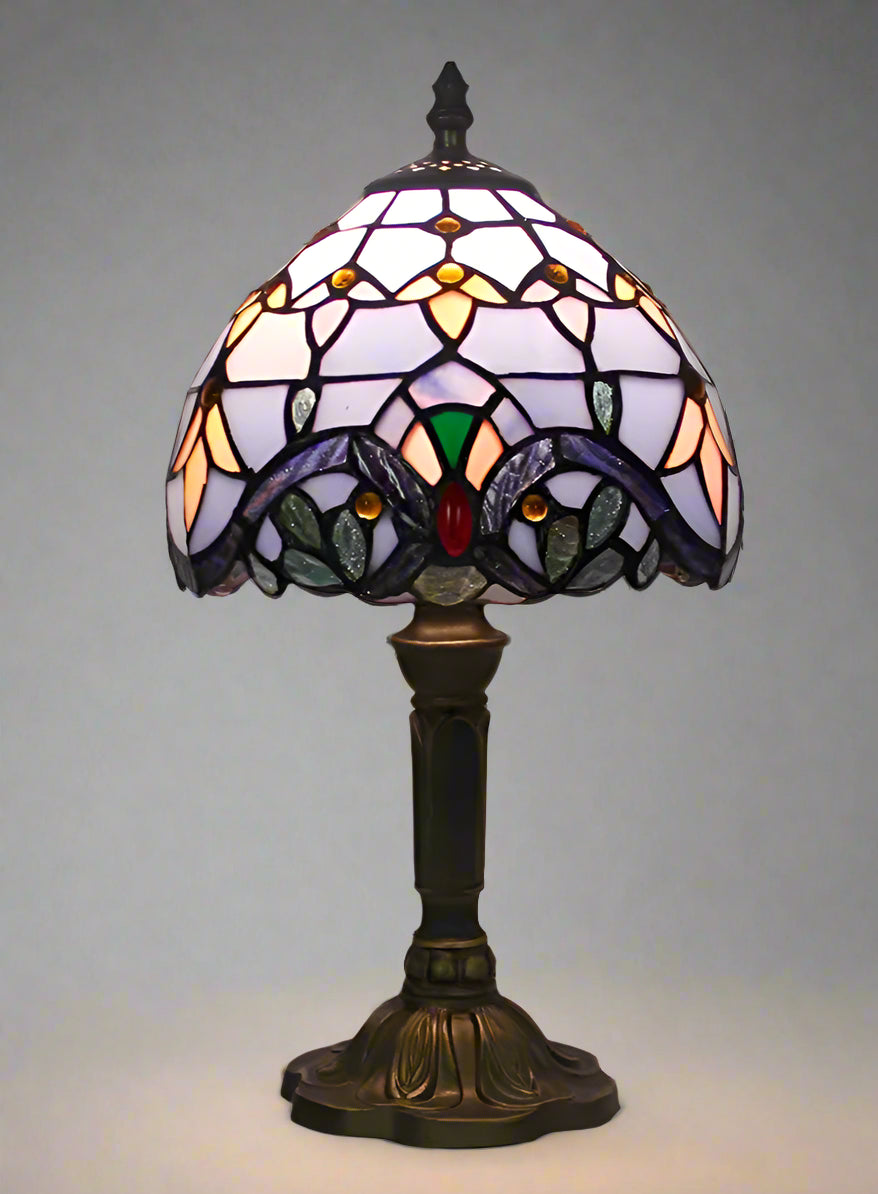 Luxury Room Decoration Tiffany Table Lamp Home Decor Desk Lamp Stained Glass Lampshade Bedside Night Light