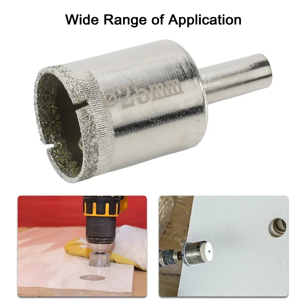 1pc 25mm-110mm Tile Marble Glass Ceramic Hole Saw Drilling Bits Hole Cup Saw Cutter Power Drilling Tools Accessories