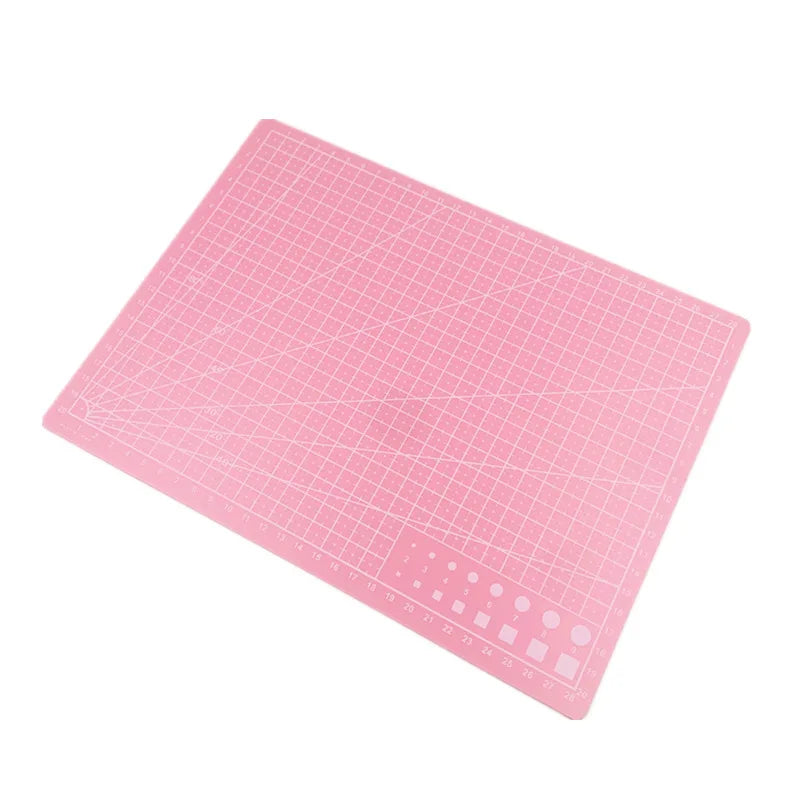 Durable A3 / A4 / A5 Multifunctional Cutting Mat Diy Handicraft Art Engraving Board Paper Carving Pad High Elasticity Toughness