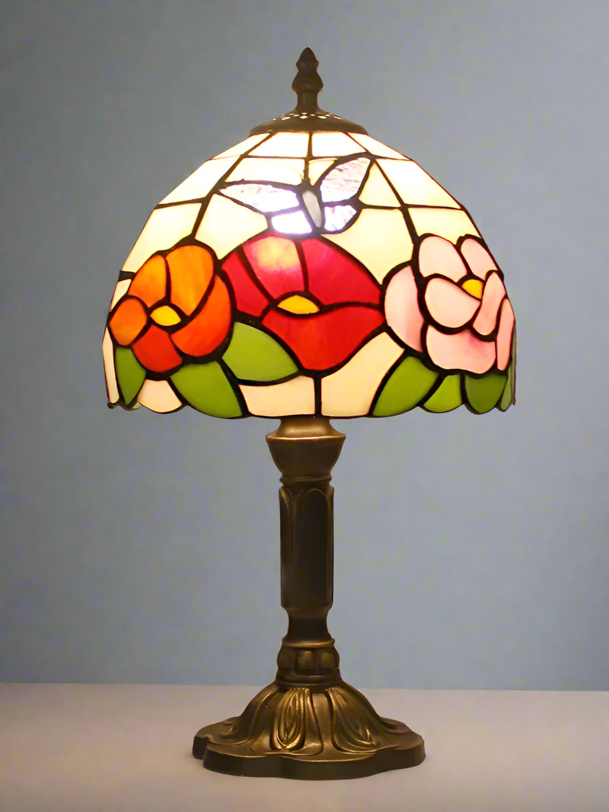 Luxury Room Decoration Tiffany Table Lamp Home Decor Desk Lamp Stained Glass Lampshade Bedside Night Light