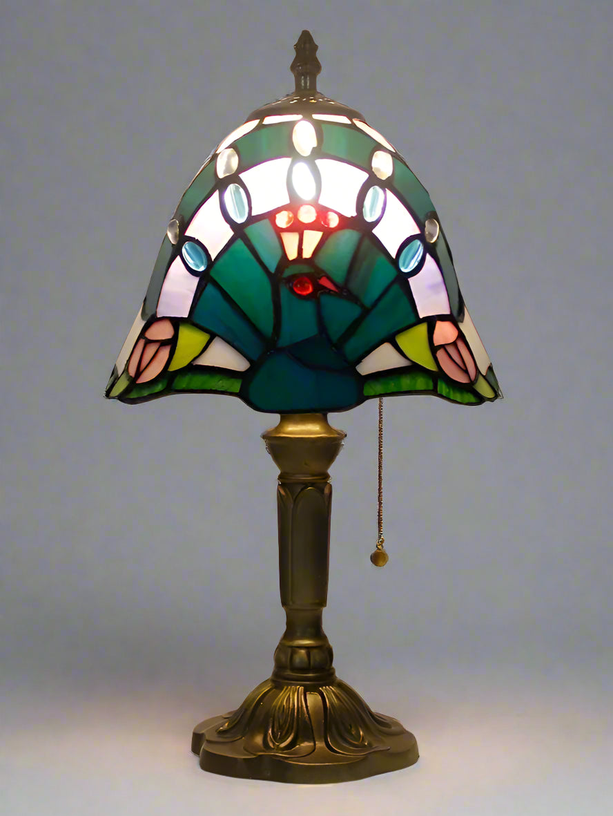 Luxury Room Decoration Tiffany Table Lamp Home Decor Desk Lamp Stained Glass Lampshade Bedside Night Light