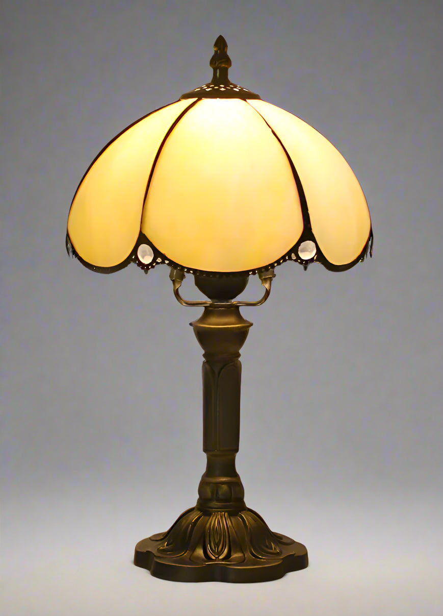 Luxury Room Decoration Tiffany Table Lamp Home Decor Desk Lamp Stained Glass Lampshade Bedside Night Light
