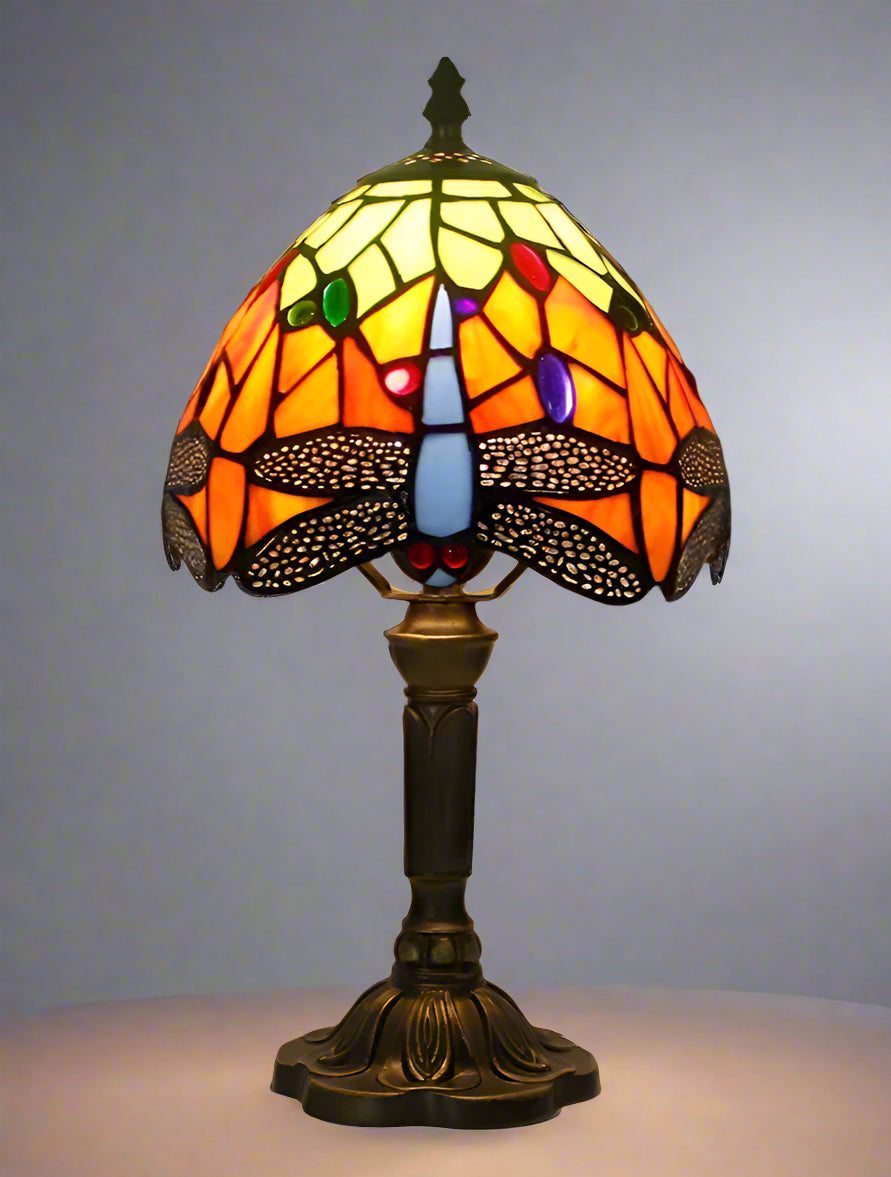 Luxury Room Decoration Tiffany Table Lamp Home Decor Desk Lamp Stained Glass Lampshade Bedside Night Light