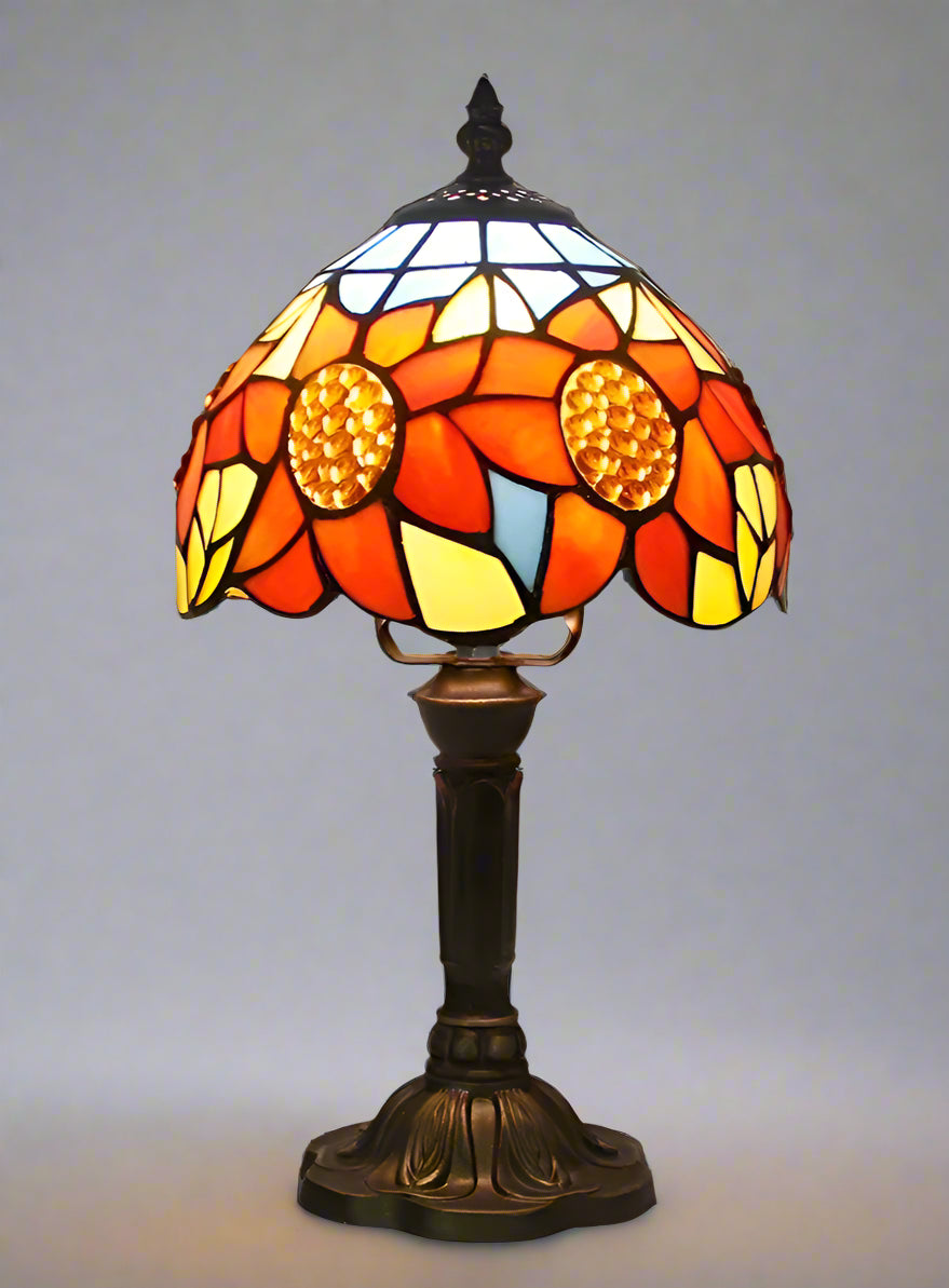Luxury Room Decoration Tiffany Table Lamp Home Decor Desk Lamp Stained Glass Lampshade Bedside Night Light
