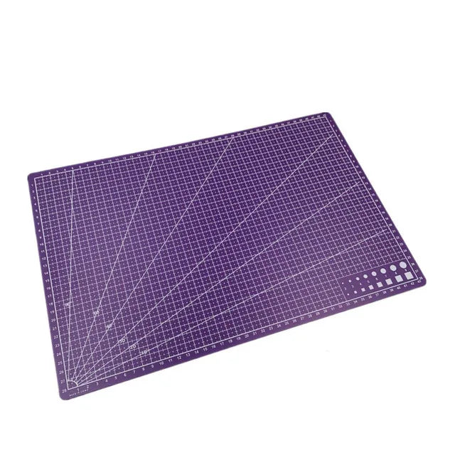 Durable A3 / A4 / A5 Multifunctional Cutting Mat Diy Handicraft Art Engraving Board Paper Carving Pad High Elasticity Toughness