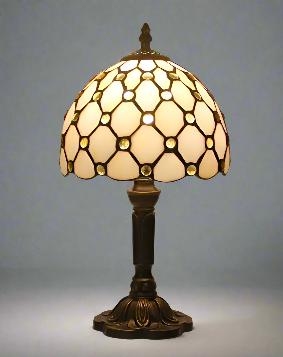 Luxury Room Decoration Tiffany Table Lamp Home Decor Desk Lamp Stained Glass Lampshade Bedside Night Light
