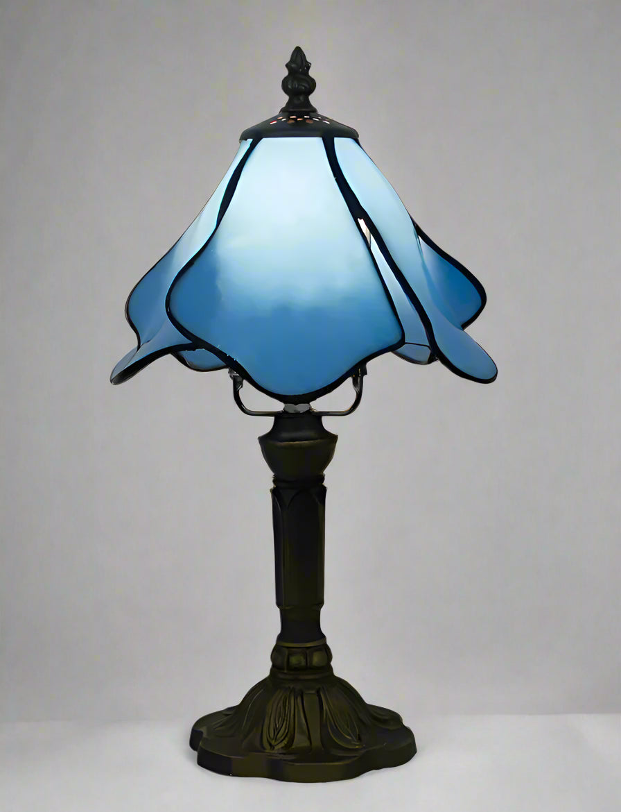 Luxury Room Decoration Tiffany Table Lamp Home Decor Desk Lamp Stained Glass Lampshade Bedside Night Light