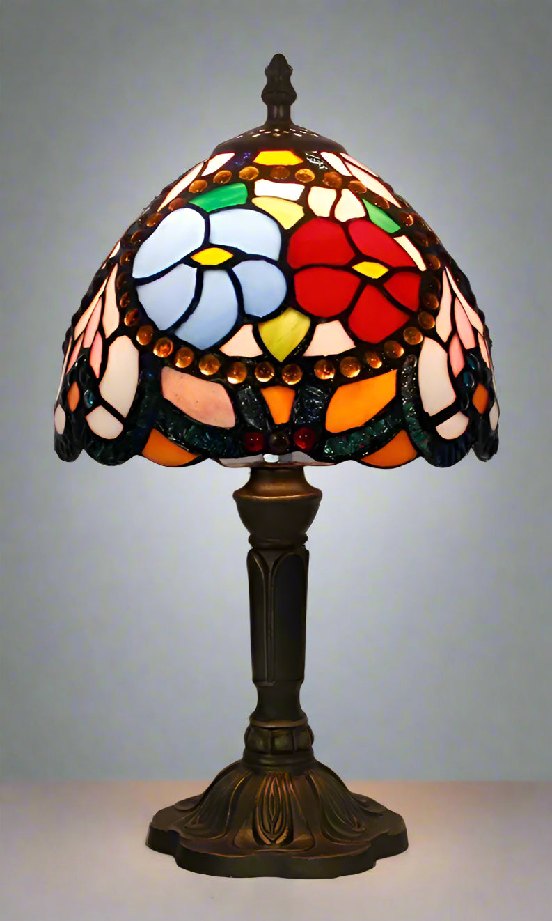 Luxury Room Decoration Tiffany Table Lamp Home Decor Desk Lamp Stained Glass Lampshade Bedside Night Light