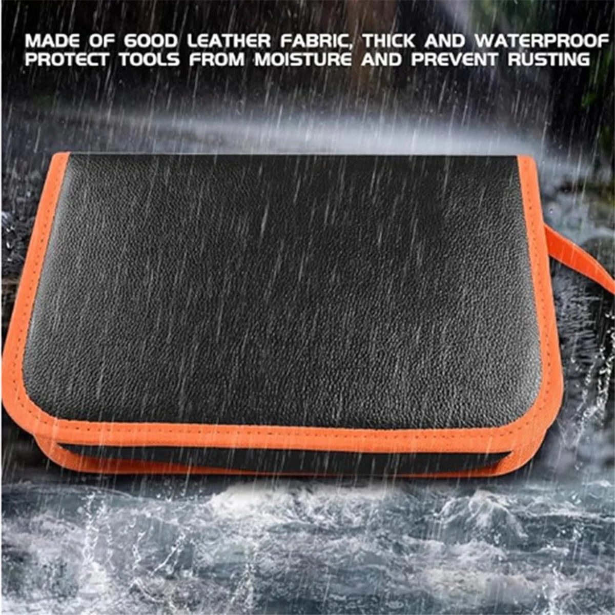 Waterproof and Drop Resistant Tool Kits Organize Storage Pouch Tool Case, Tool Organizer, Small Tool Bag, Tool Roll