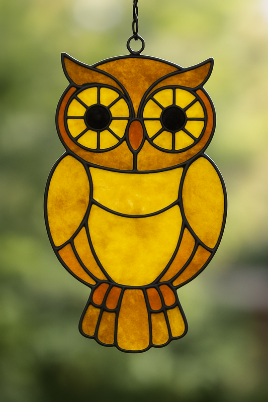 Owl Suncatcher Pattern