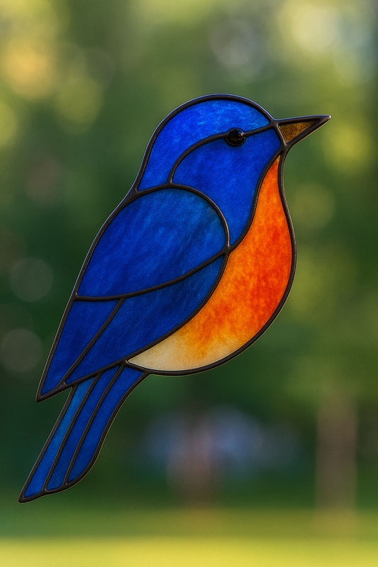 Bluebird Suncatcher Pattern