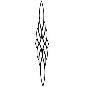 2-3/8 x 18-1/2 in. 13 pieces bevel cluster