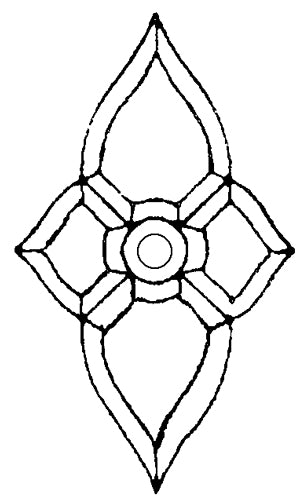 8-1/2x14-1/2 in. - 5 pieces bevel cluster