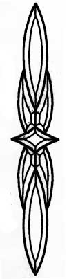 4.5 x 25.5 in. 7 pieces bevel cluster
