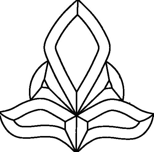 6-3/4 x 6-3/4 in. 5 pieces bevel cluster