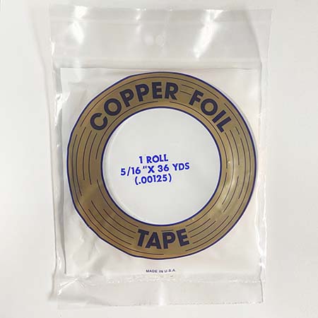 Edco Copper Foil (5/16 in.) 1.25 mil