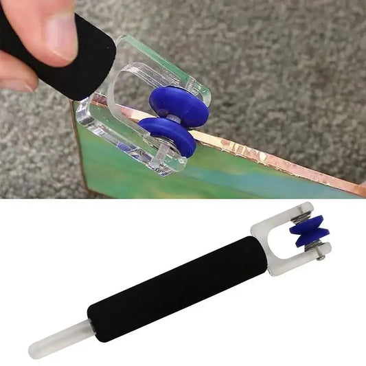 Stained Glass Hand Foiling Wrapper Beginners Equipment Lightweight Professional Supplies Wrapping Tool For Copper Foil Tape