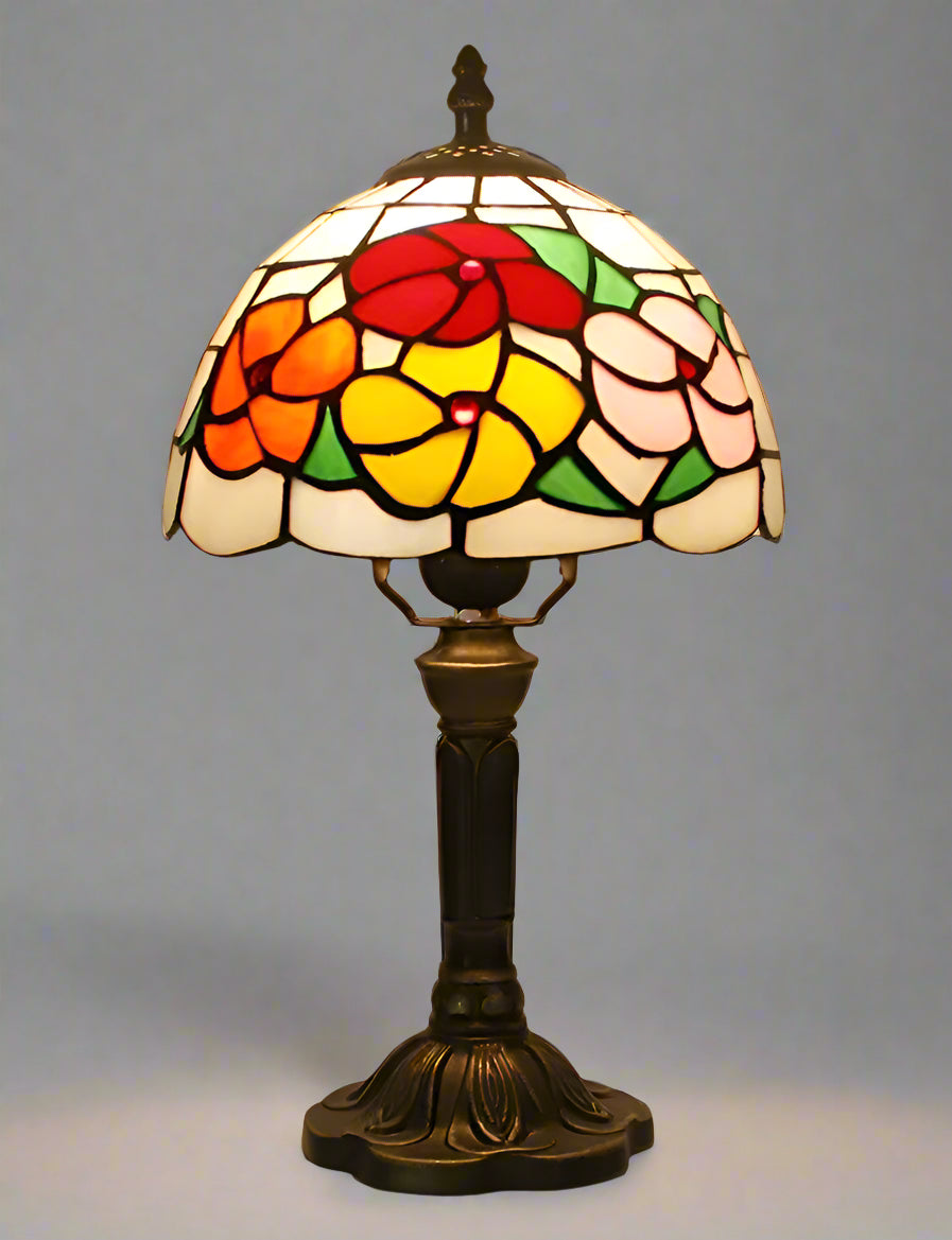 Luxury Room Decoration Tiffany Table Lamp Home Decor Desk Lamp Stained Glass Lampshade Bedside Night Light