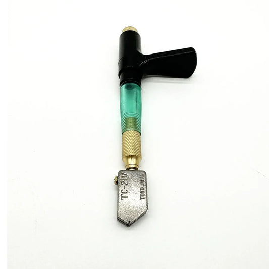 TOYO TC-21V Pistol Custom-Grip Oiled Supercutter Glass Cutter Assorted Colors