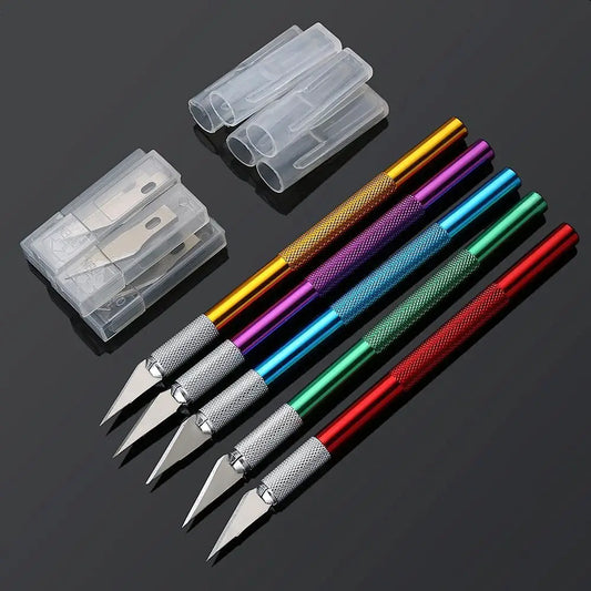 Metal Carving Knife Diamond Painting Paper Cutter Knife DIY Diamonds Painting Accessories Cake Carving DIY Crafts Pastry Tools