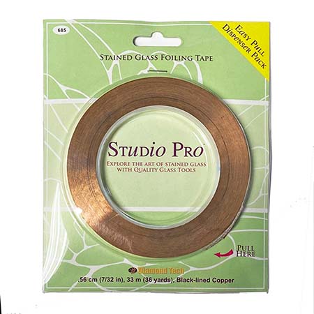 Studio Pro Black Back Foil Tape (7/32 in.) 1.0 mil