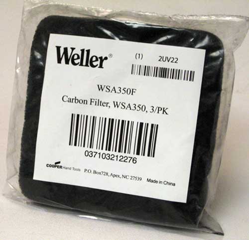 Weller Smoke Absorber Replacement Filters (3)
