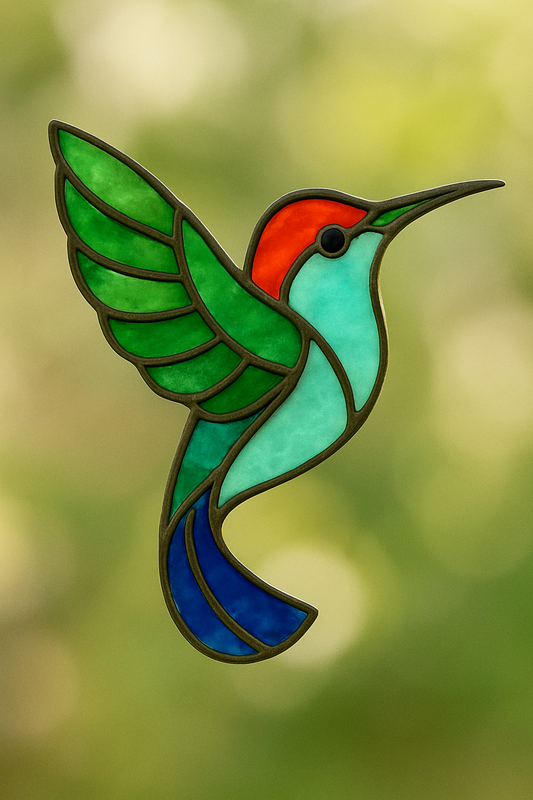 Hummingbird Suncatcher Pattern