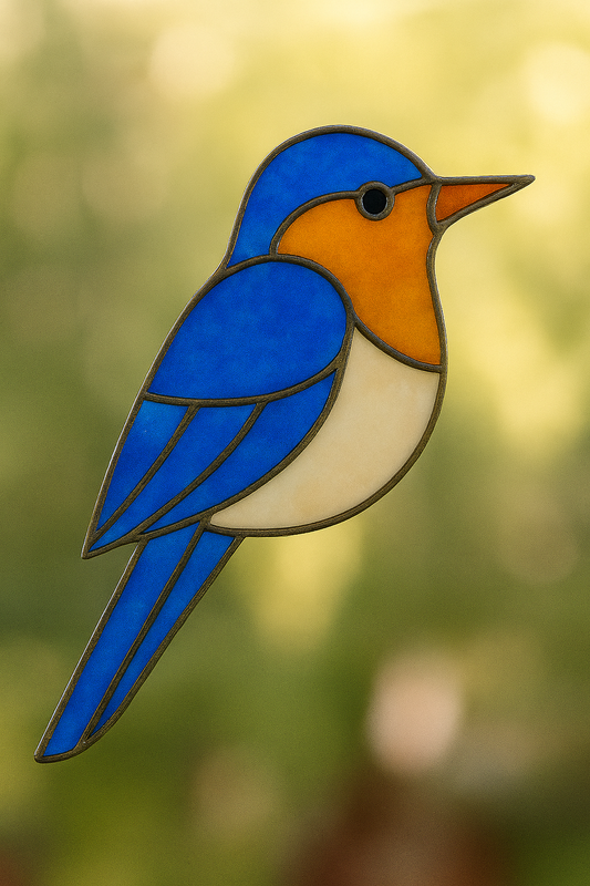 Finch Suncatcher Pattern