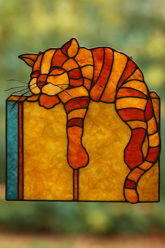 Cat on Present Pattern